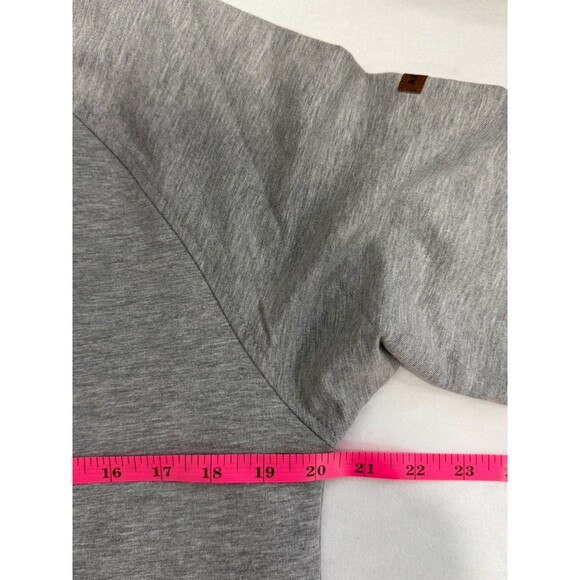 Ariat Men's Sweater 1/2 Zip Fleece Lightweight Pullover  Heather Grey Size Small - Picture 5 of 9